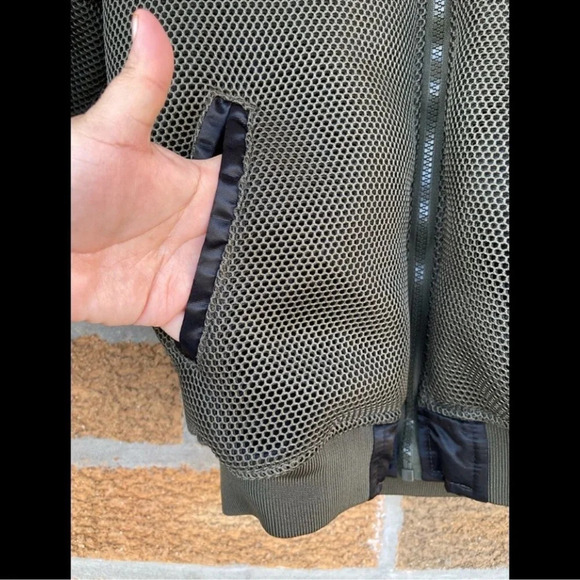 Drop Dead Blasphemy 2.0 green mesh bomber jacket in size XS. - Picture 2 of 12